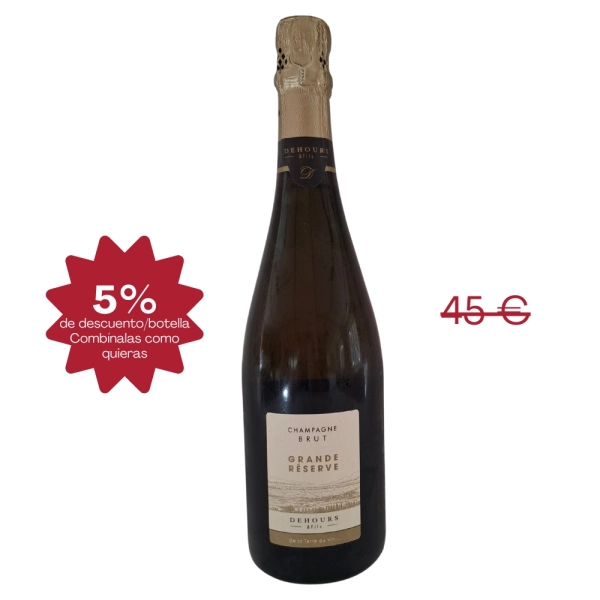 Grande réserve brut de Dehours - 1 botella