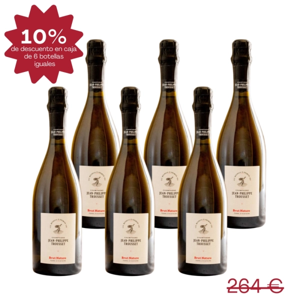 Terre d´histoire brut nature de Jean Philippe Trousset - 6 botellas
