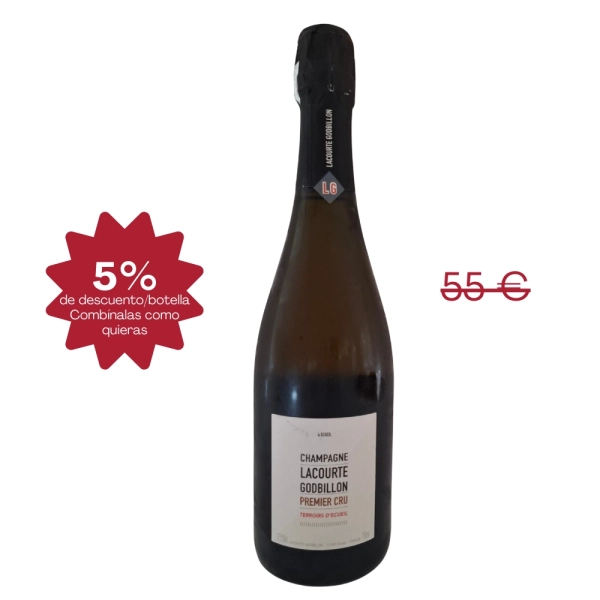 Terroirs d´Ecueil extra brut de Lacourte-Gobillon - 1 botella