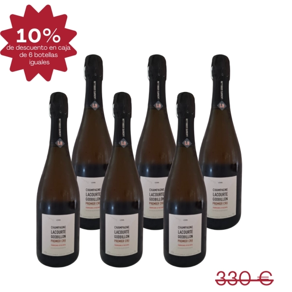 Terroirs d´Ecueil extra brut de Lacourte-Gobillon - 6 botellas